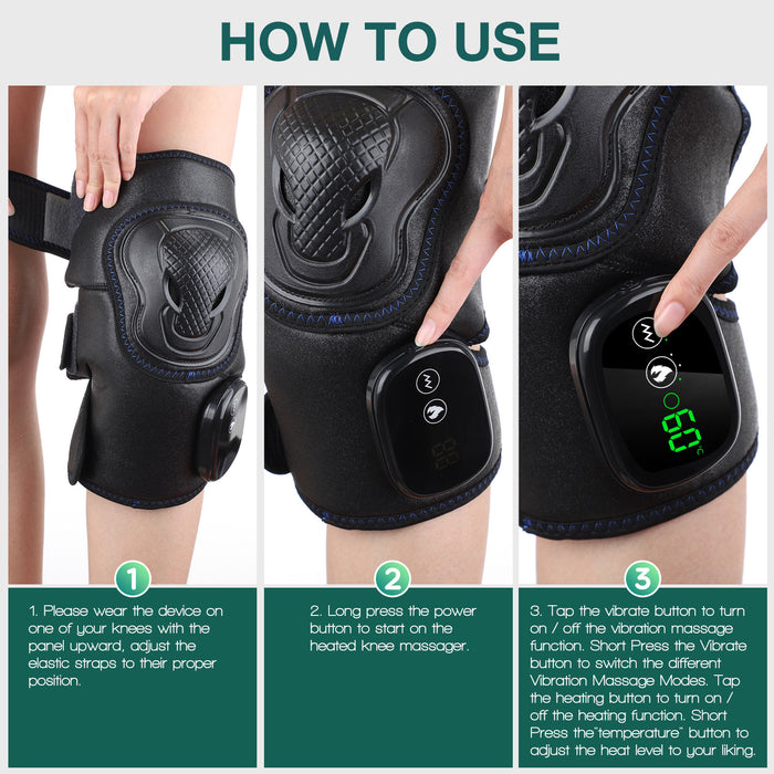 Rechargeable Heating Knee and Shoulder Massager On Sale