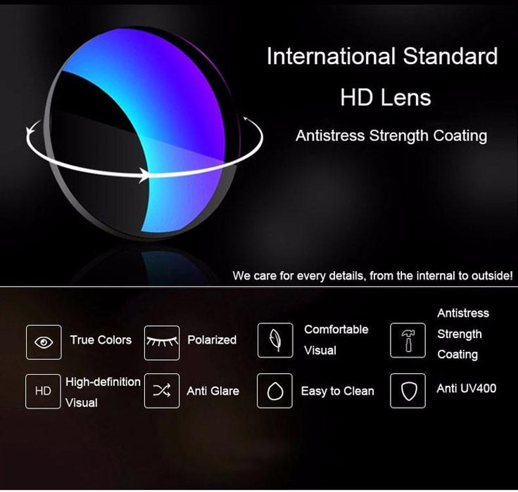 HD Lens: Polarized Mirrored Lens Shapeable Slap-on Sunglasses On Sale