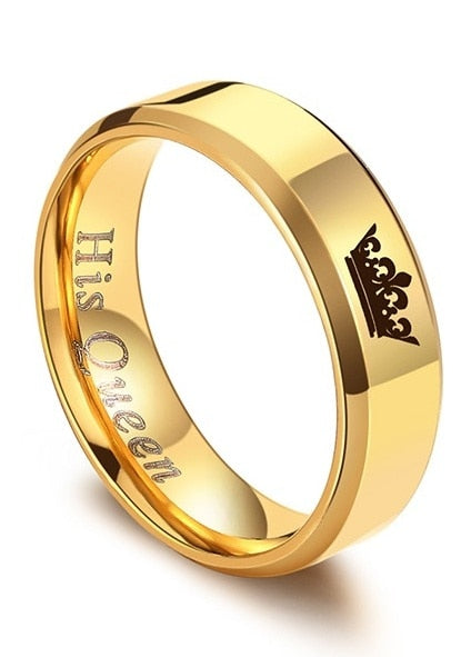 Her King & His Queen Couples' Rings On Sale