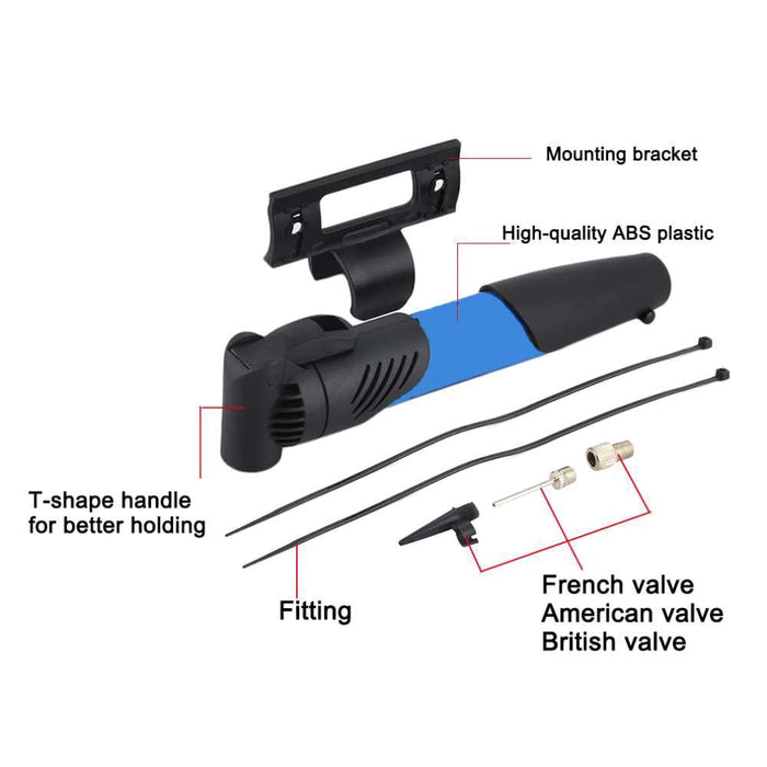 High-strength Mini Bicycle Air Pump 