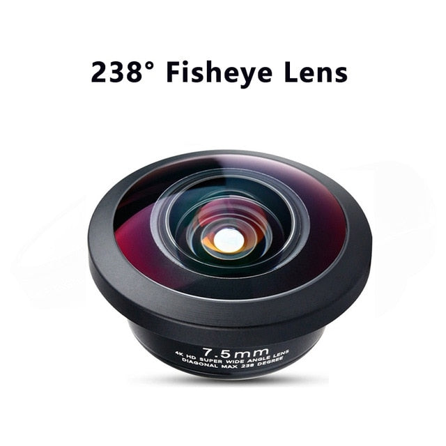 SALE 4K HD 238 Degrees Fisheye Lens 